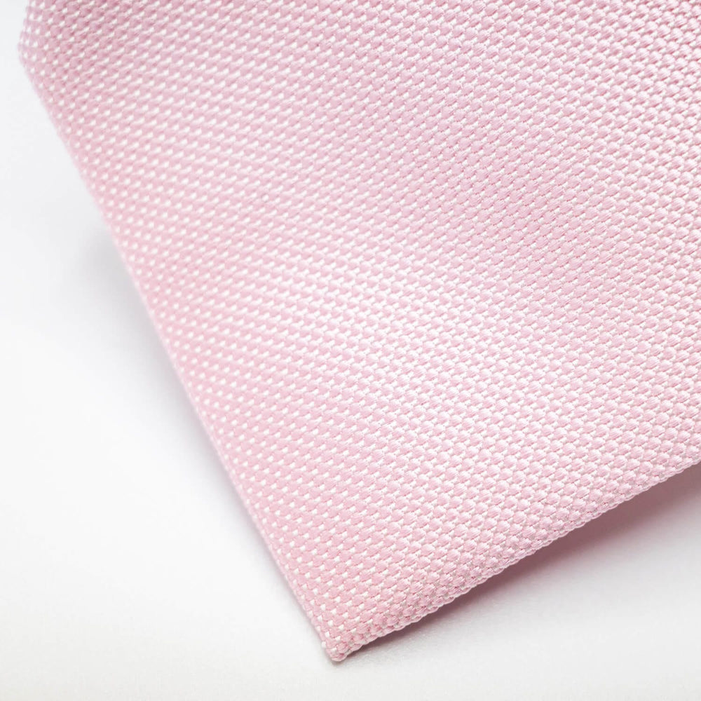 Paolo Albizzati Tie Solid Silk Tie - Light Pink